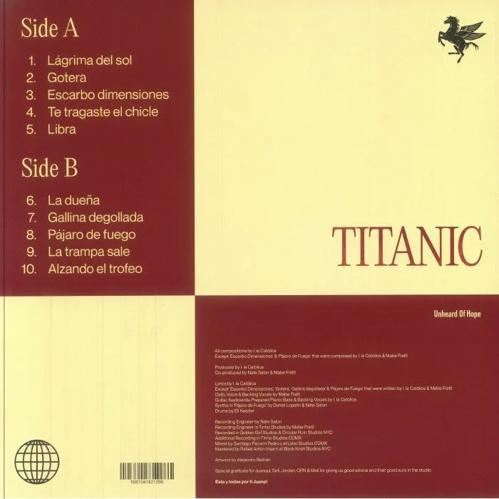Обратная сторона обложки — TITANIC — Hagen
