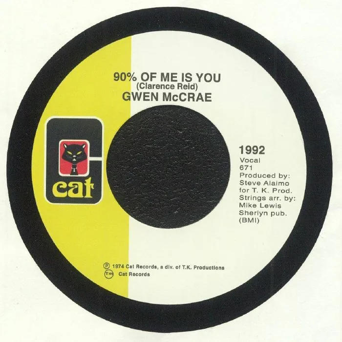 Обратная сторона обложки — GWEN McCRAE — 90% Of Me Is You