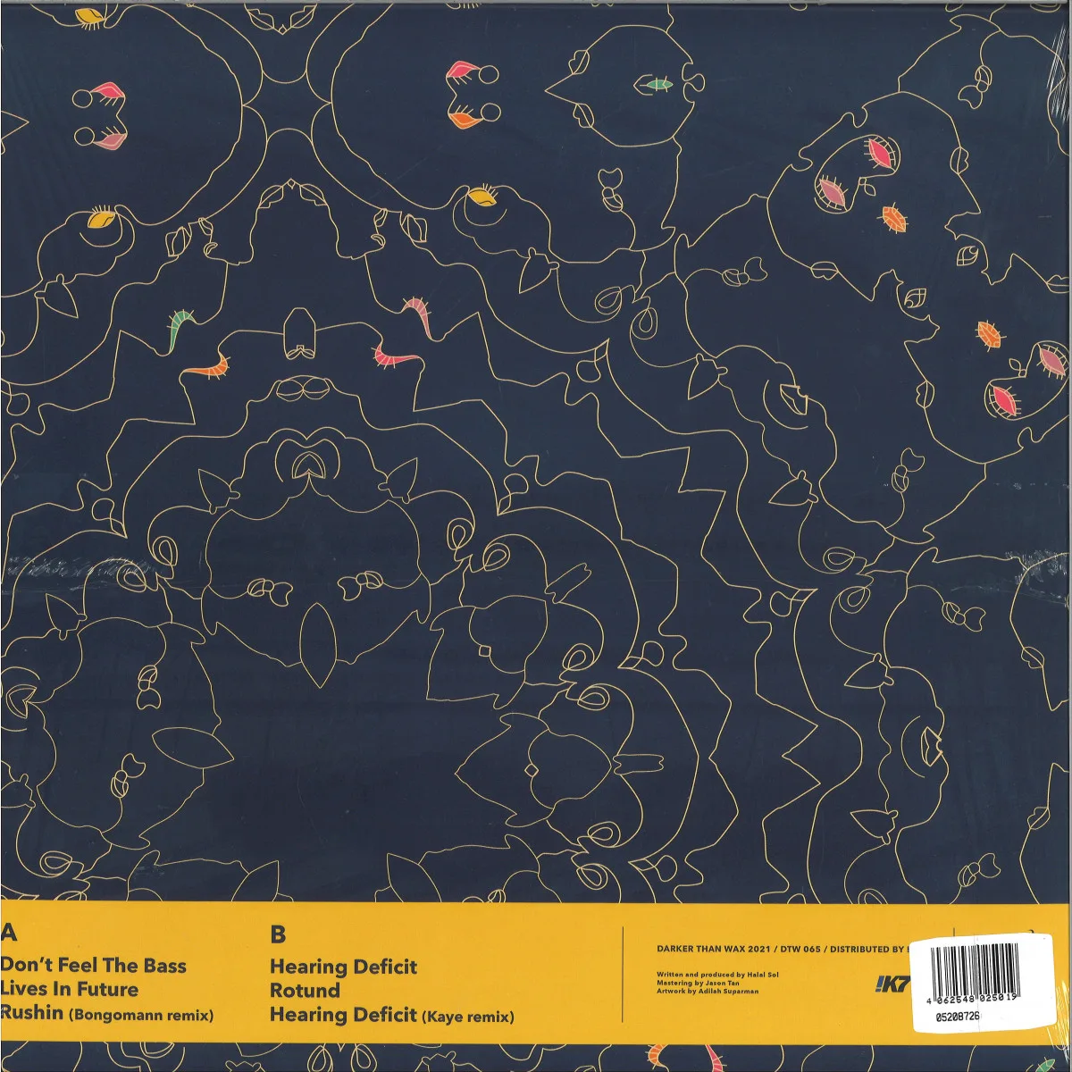 Back cover — Halal Sol — DIJAMIN EP