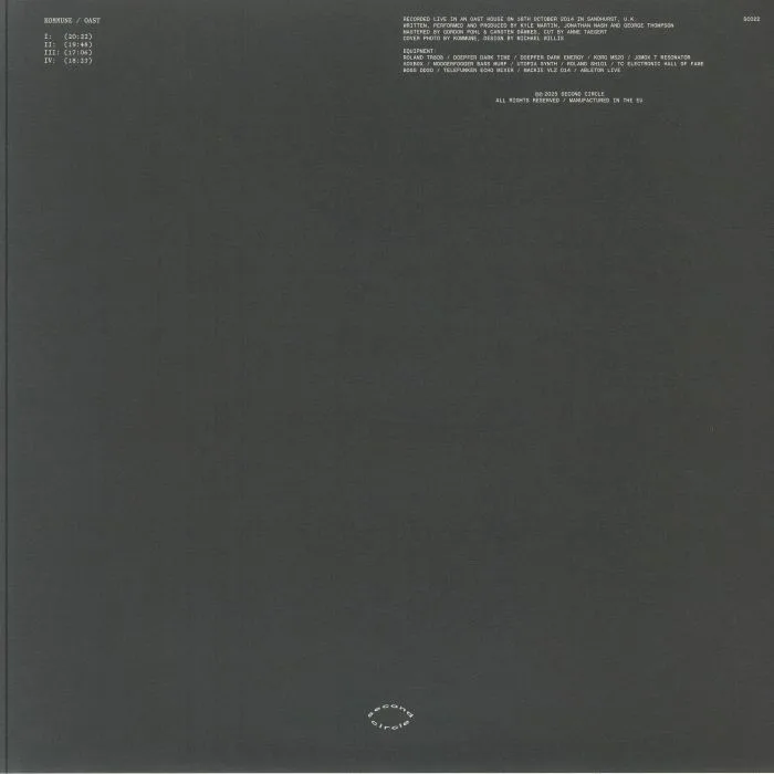 Back cover — KOMMUNE — Oast (B-STOCK)