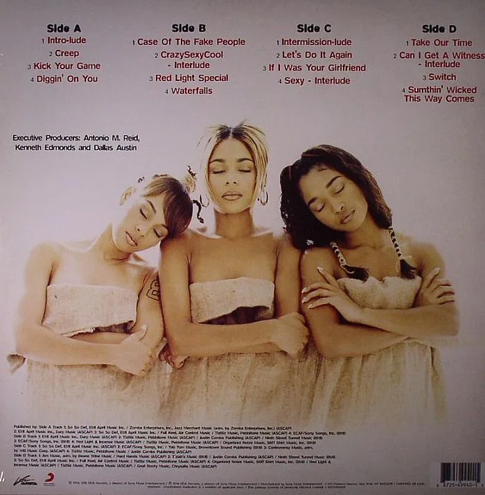 Back cover — TLC — CrazySexyCool