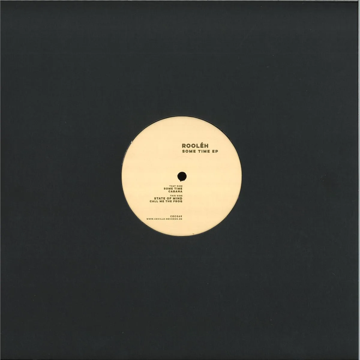 Back cover — ROOLÉH — SOME TIME EP