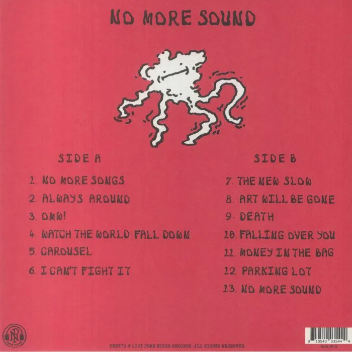 Обратная сторона обложки — SAD PARK — No More Sound