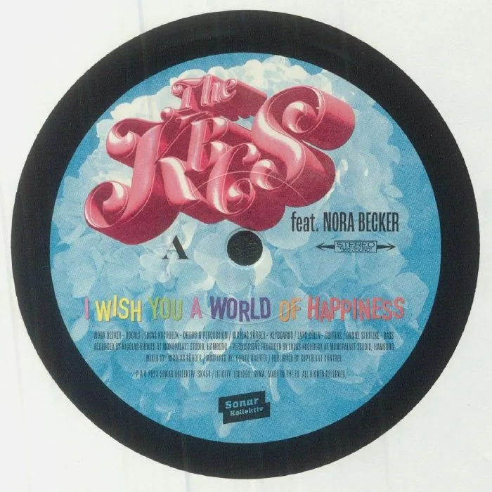 Front cover — The KBCs / SHIRLEY TURNER — I Wish You A World Of Happiness