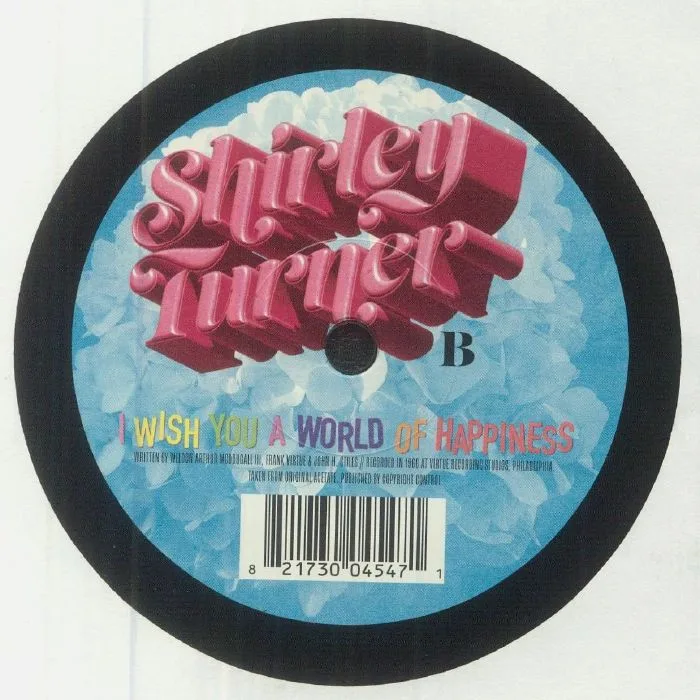 Back cover — The KBCs / SHIRLEY TURNER — I Wish You A World Of Happiness