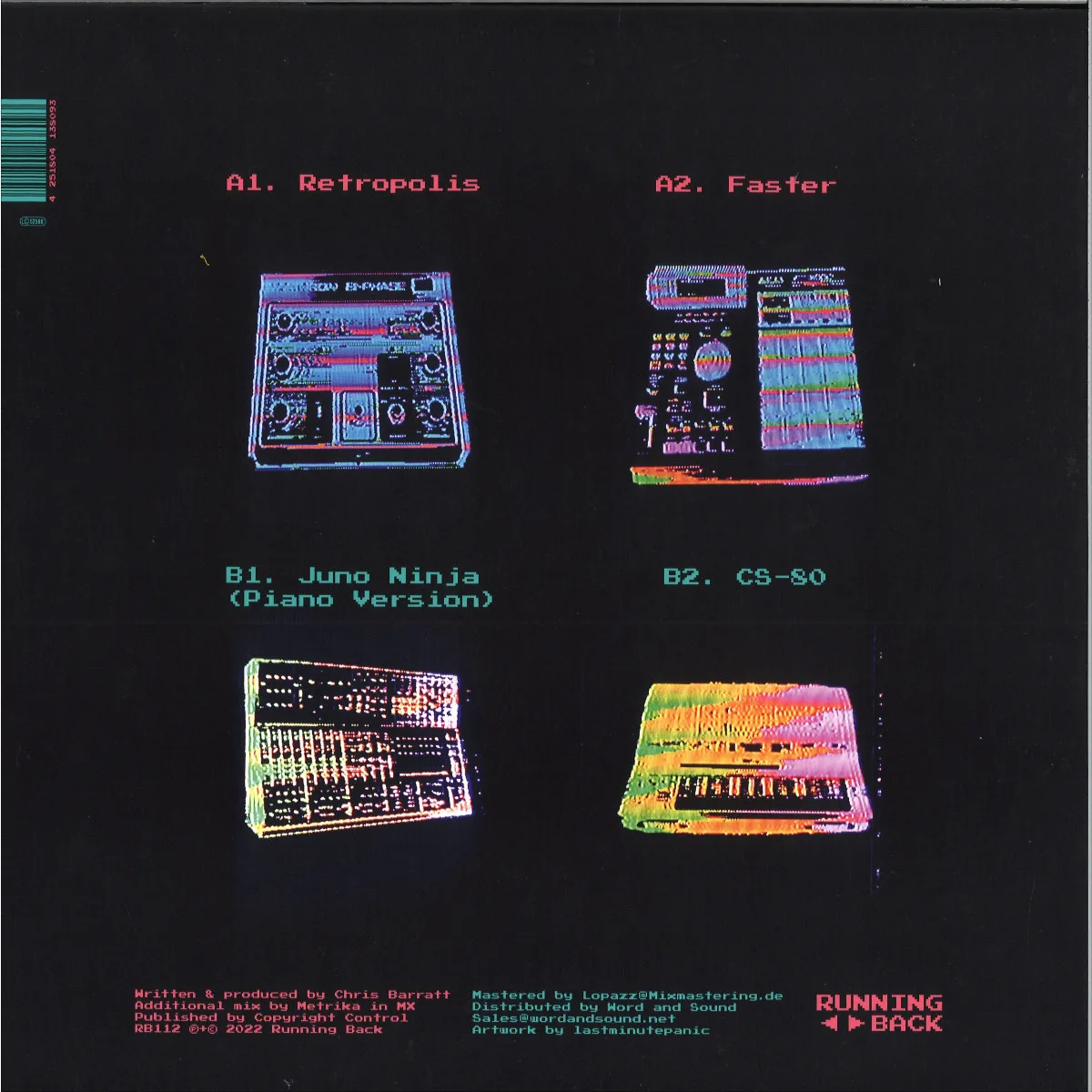 Back cover — Eagles&Butterflies — Retropolis Vol. 01