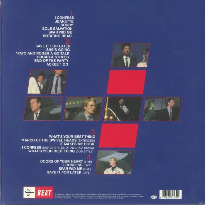 Back cover — The BEAT — Special Beat Service (Record Store Day Black Friday RSD 2024)