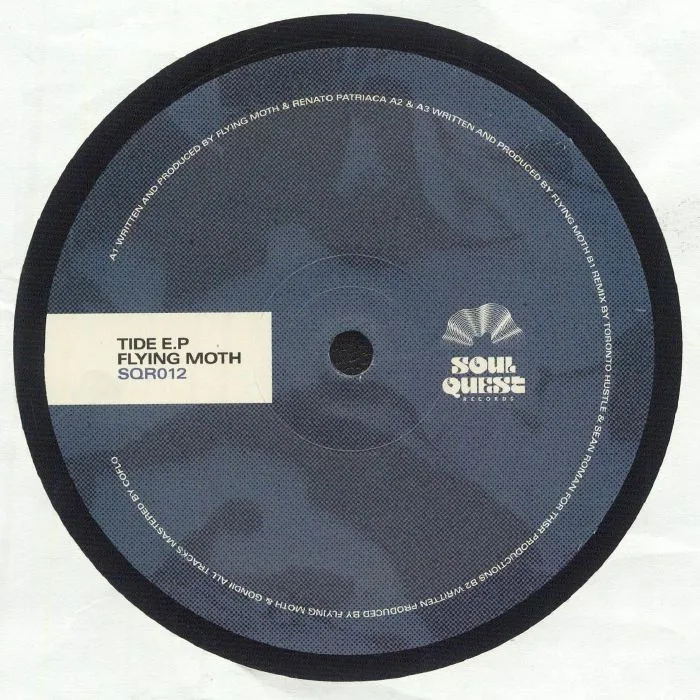 Back cover — FLYING MOTH — Tides EP