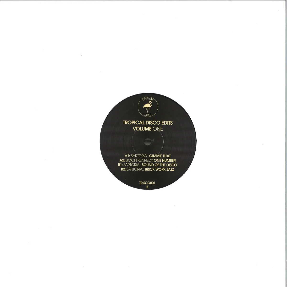 Back cover — Sartorial,Simon Kennedy — Tropical Disco Edits Vol. 1