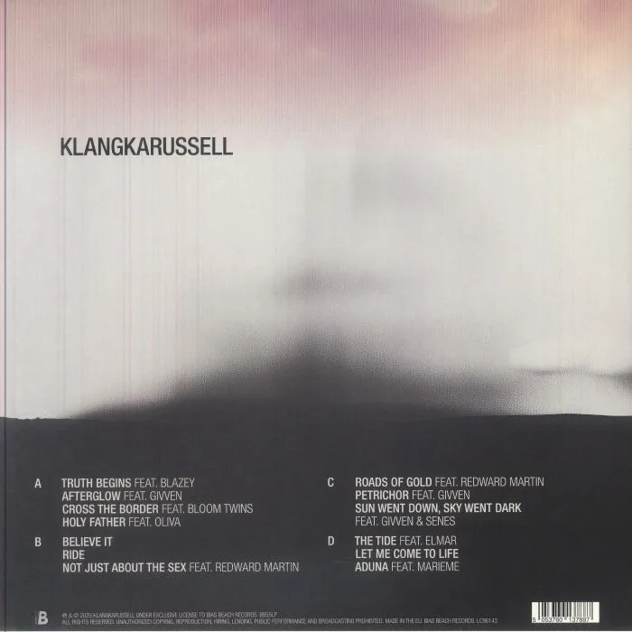 Обратная сторона обложки — KLANGKARUSSELL — Petrichor