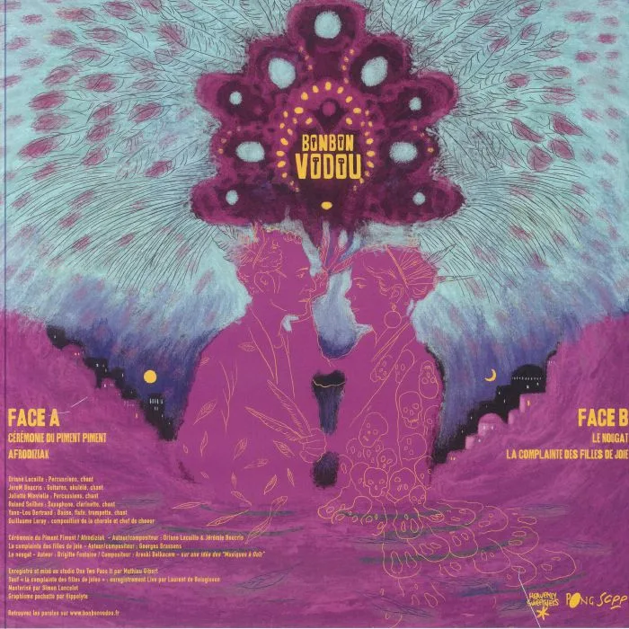 Обратная сторона обложки — BONBON VODOU — Afrodiziak