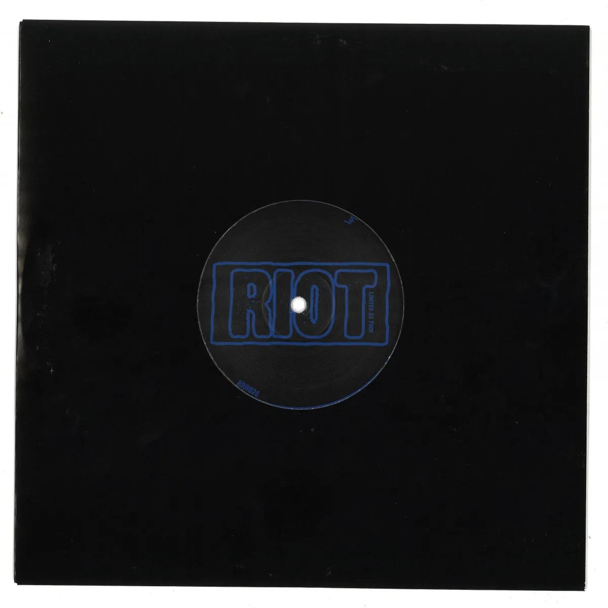 Back cover — Trust True — Outburst – The Blue Mixes 10”