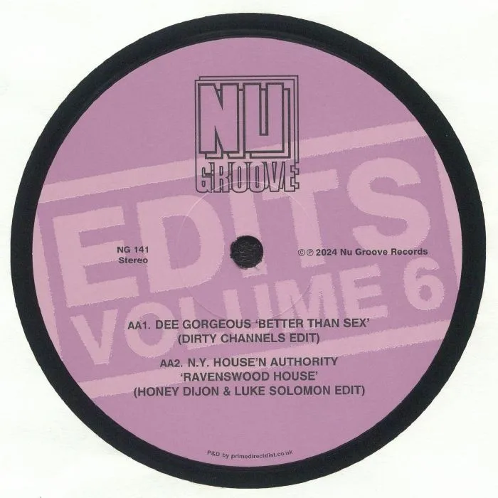 Back cover — EMJAY / TECH TRAX INC / DEE GORGEOUS / NY HOUSE'N AUTHORITY — Nu Groove Edits Vol 6
