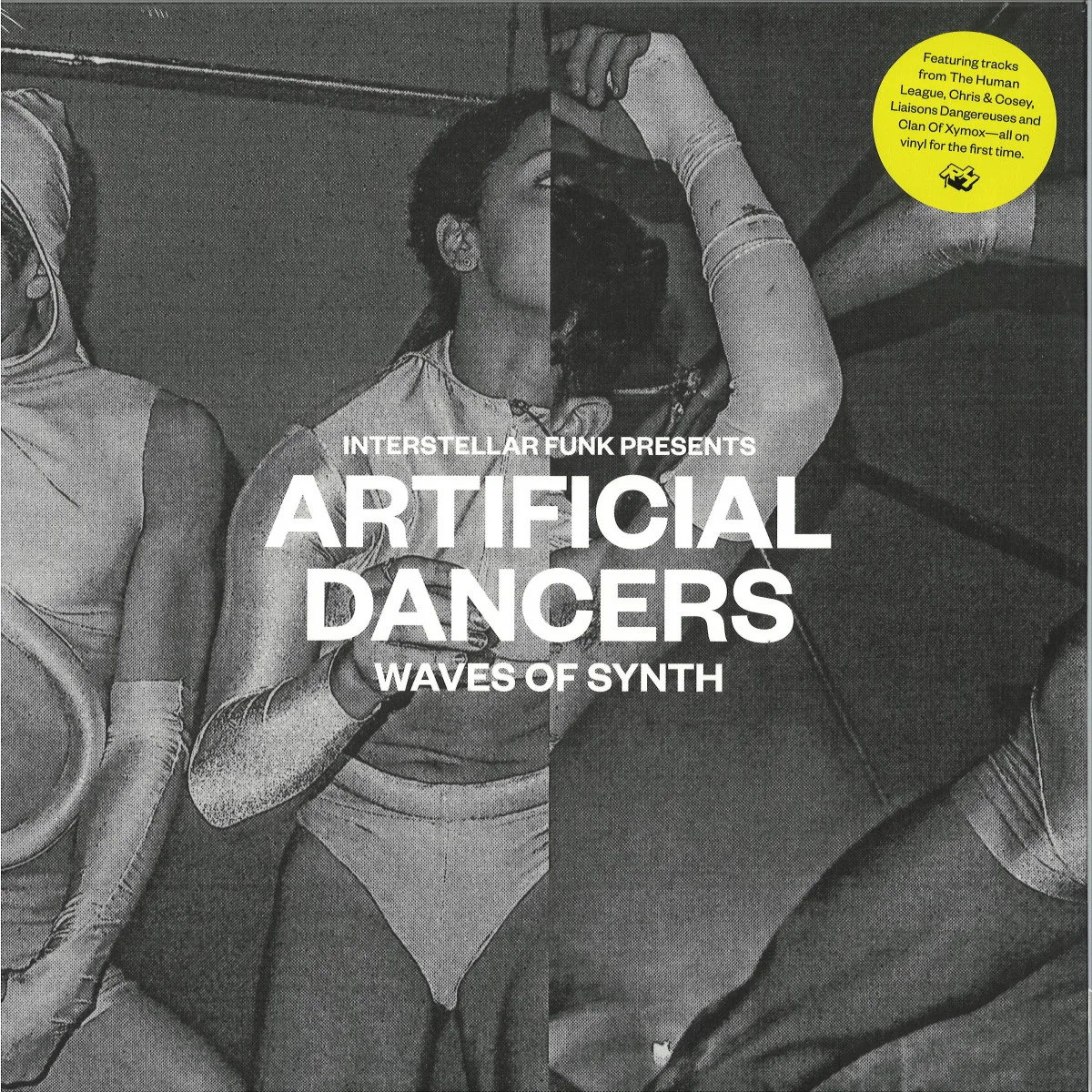 Лицевая сторона обложки — Interstellar Funk — ARTIFICIAL DANCERS - WAVES OF SYNTH 2x12"