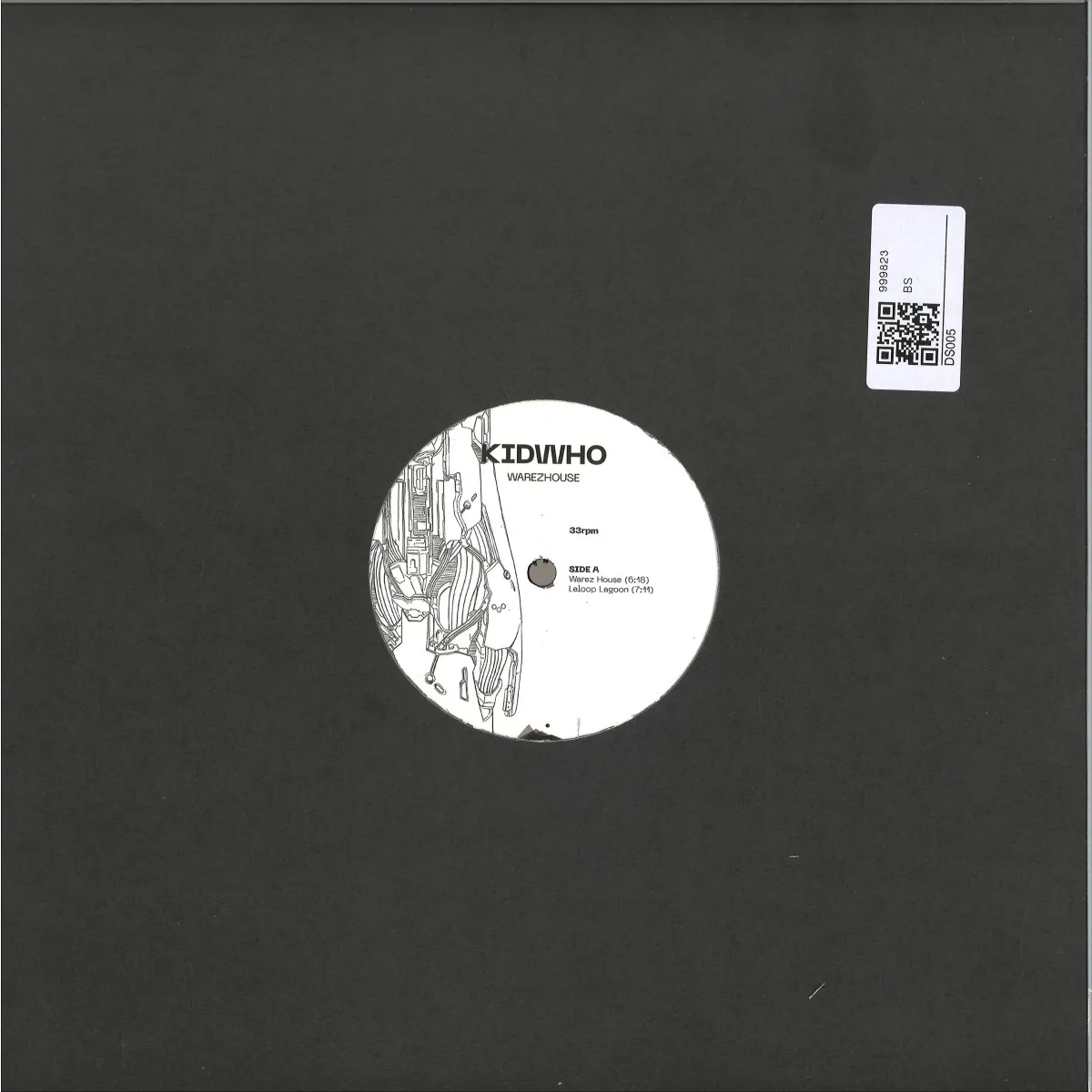 Обратная сторона обложки — Kid Who — Warez House EP