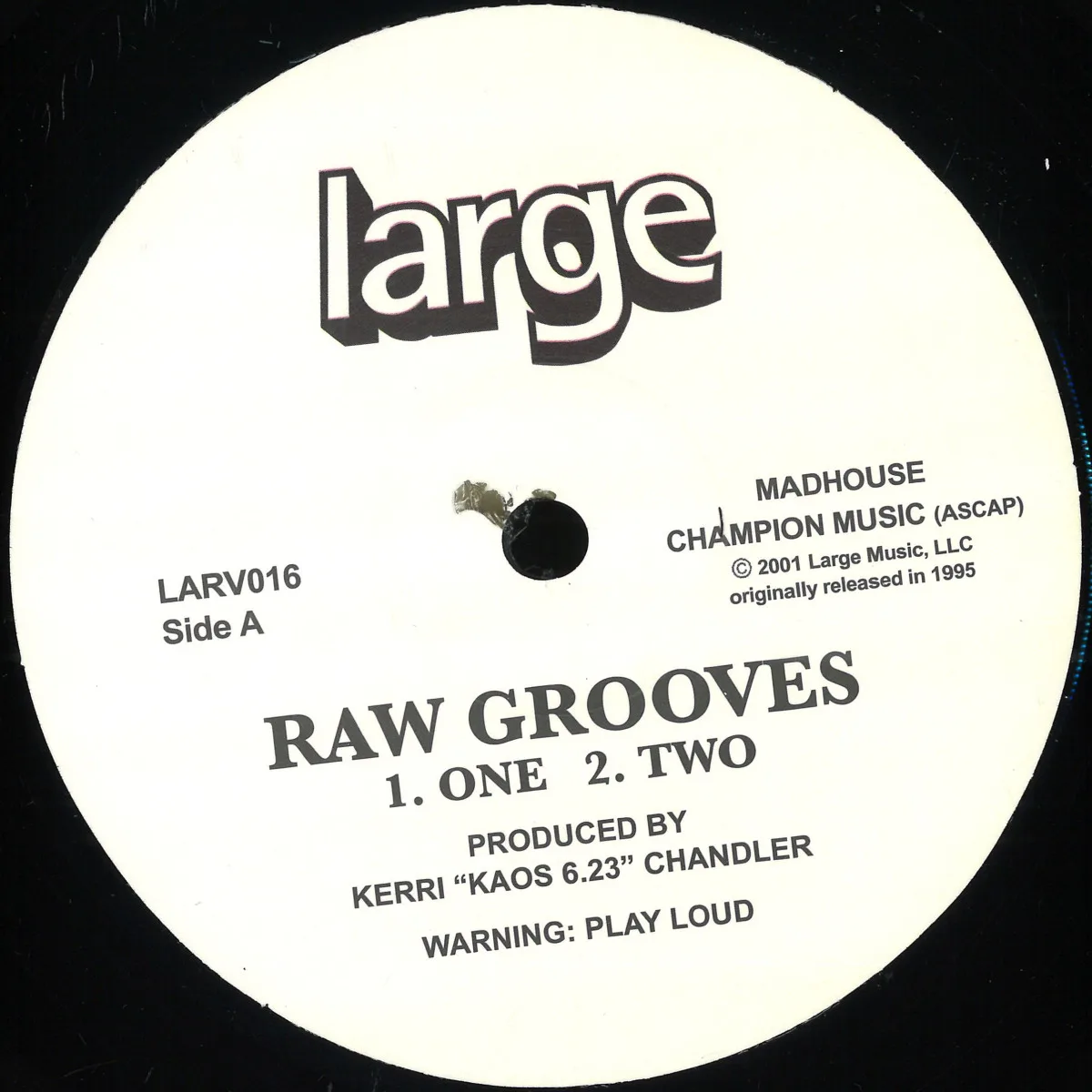 Front cover — Kerri Chandler — Raw Grooves