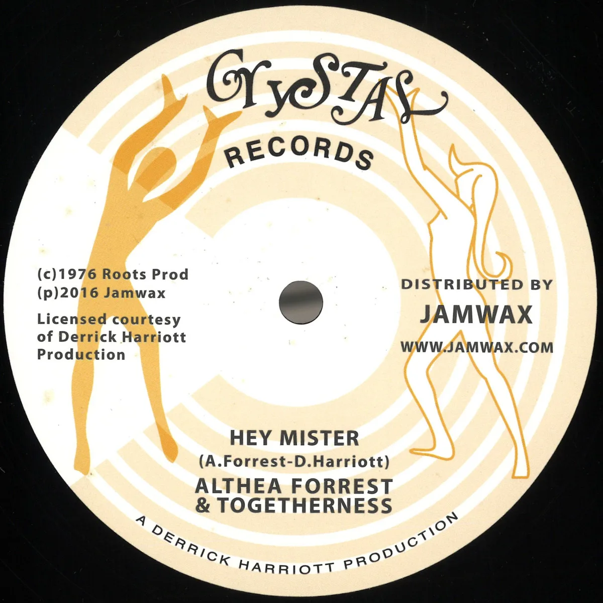 Front cover — Althea Forrest&Togetherness — Hey Mister