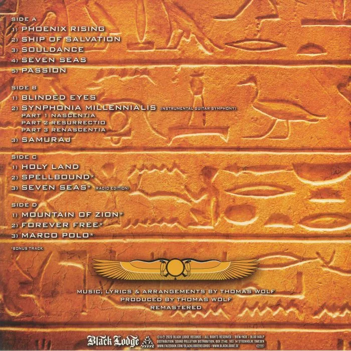 Back cover — STORMWIND — Resurrection (remastered)