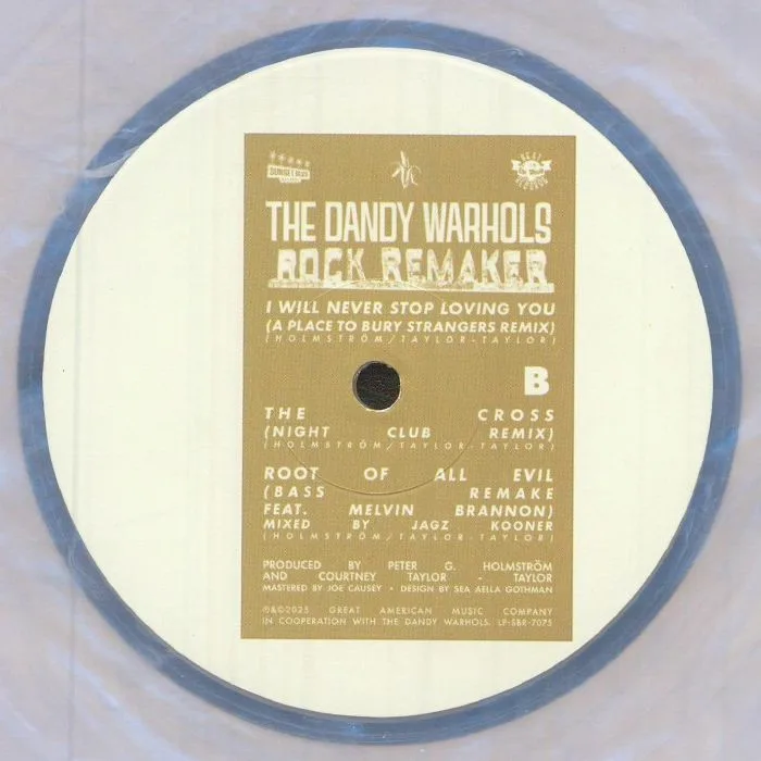 Обратная сторона обложки — The DANDY WARHOLS — Rock Remaker