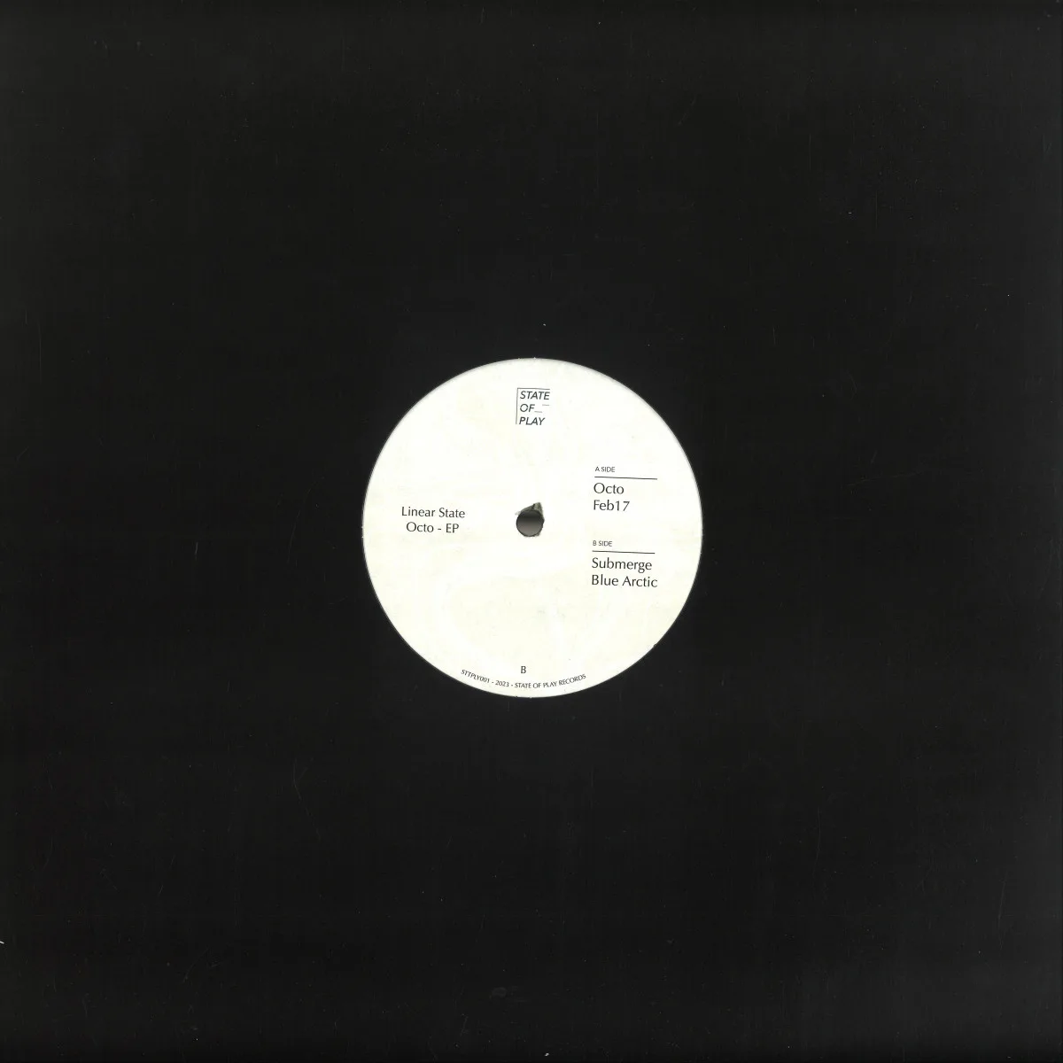 Back cover — Linear State — Octo EP