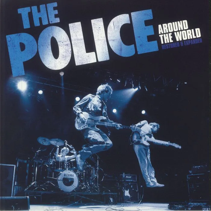 Лицевая сторона обложки — The POLICE — Around The World (Restored & Expanded)