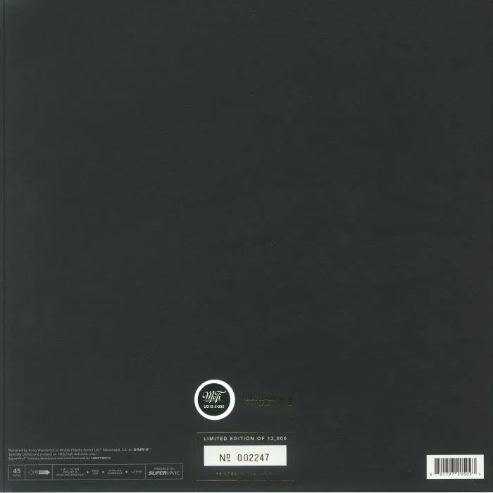 Back cover — Joni MITCHELL — Blue (B-STOCK)