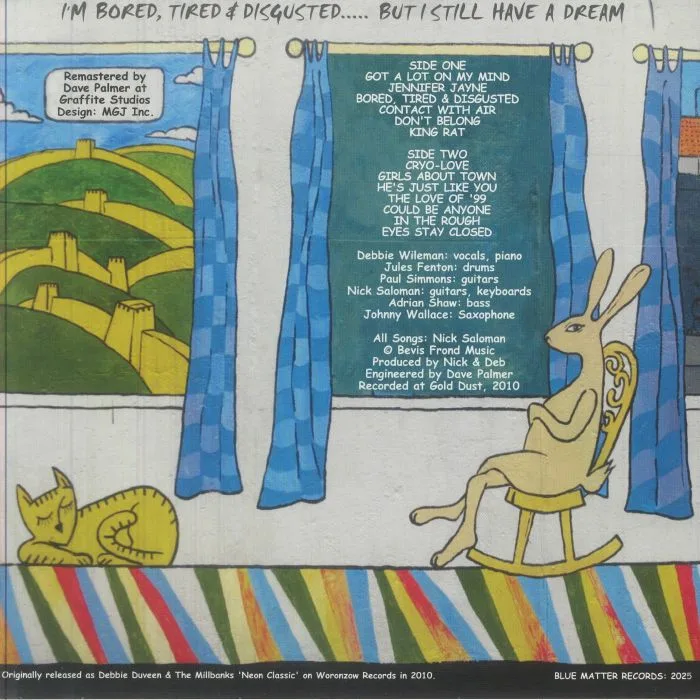 Back cover — DEBBIE & THE MILLBANKS — Debbie & The Millbanks (reissue)