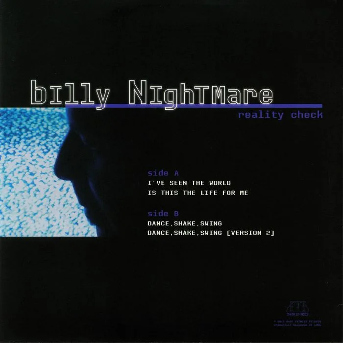 Back cover — BILLY NIGHTMARE — Reality Check (reissue)