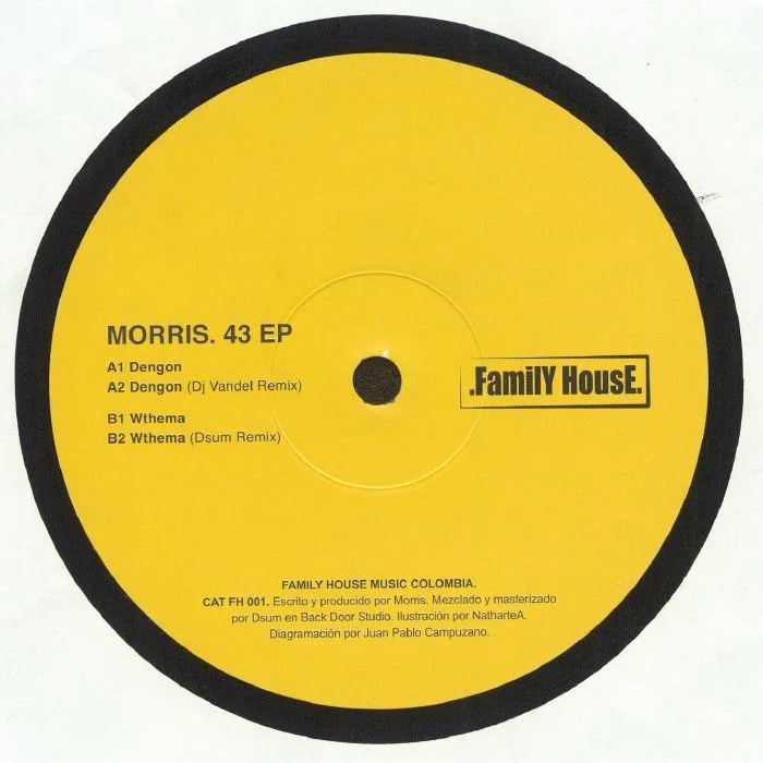 Front cover — MORRIS — 43 EP
