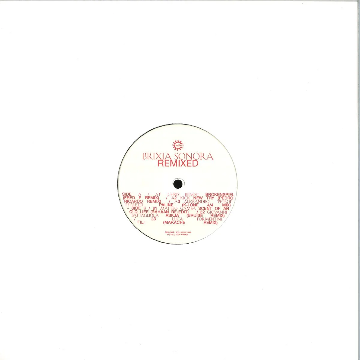 Back cover — Various — Brixia Sonora Remixed