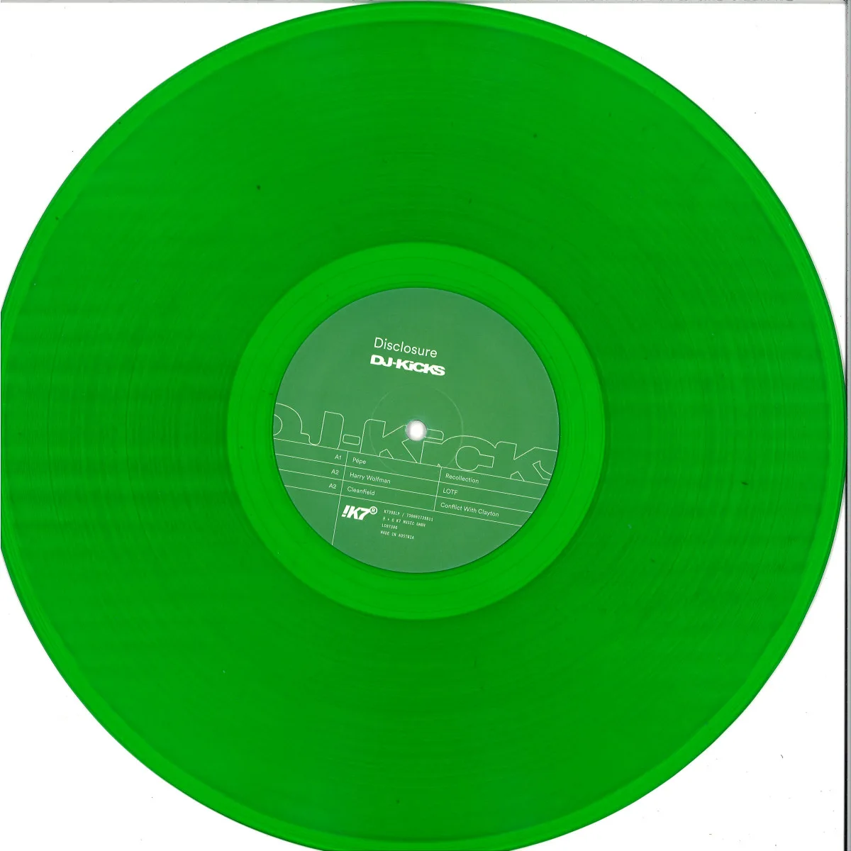Disclosure — DJ-Kicks - Green Colored 2x12"