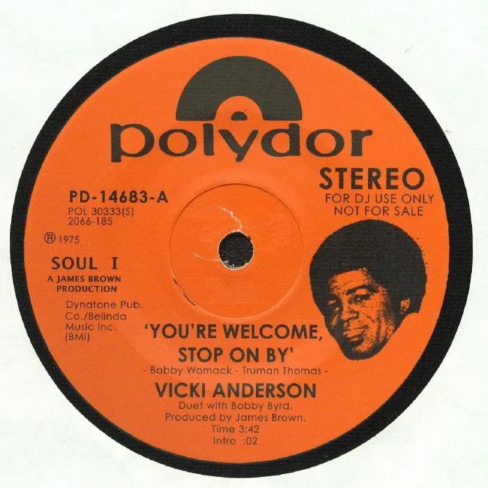 Vicki ANDERSON — You're Welcome Stop On By