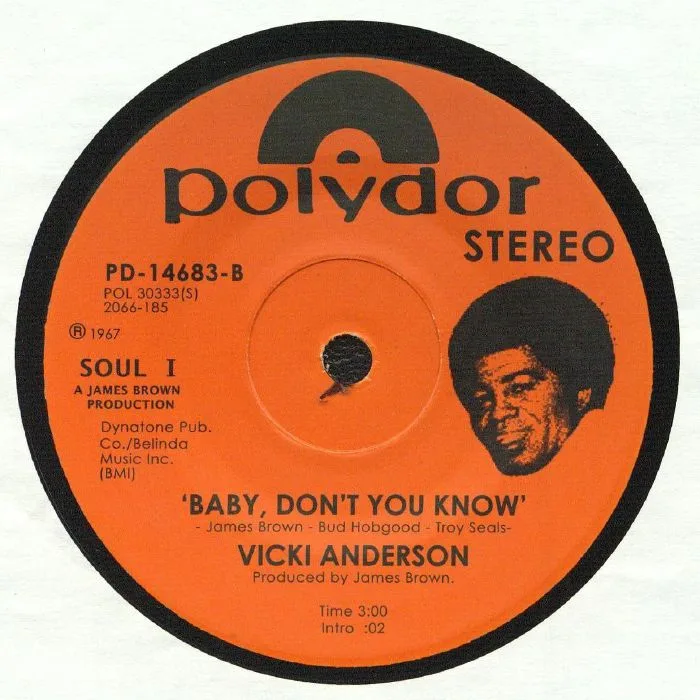 Обратная сторона обложки — Vicki ANDERSON — You're Welcome Stop On By