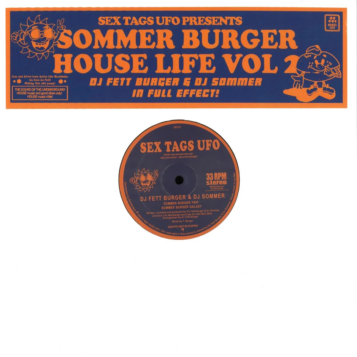 Front cover — DJ Fett Burger & DJ Sommer — Burger House Vol.2