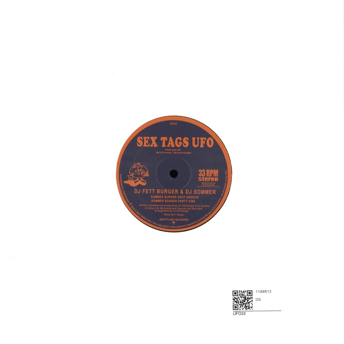 Back cover — DJ Fett Burger & DJ Sommer — Burger House Vol.2