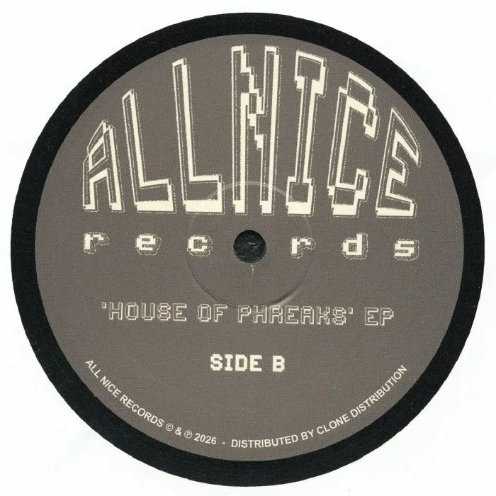 Back cover — RAW TAKES — House Of Phreaks EP