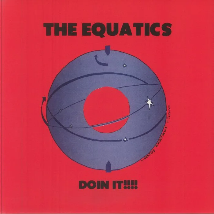 Front cover — The EQUATICS — Doin It!!!! (reissue)