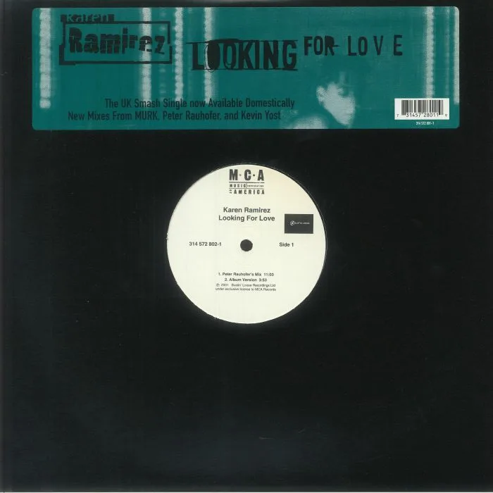 Лицевая сторона обложки — Karen RAMIREZ — Looking For Love