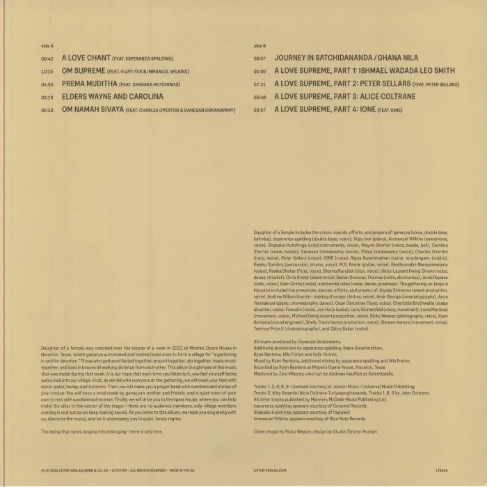 Back cover — GANAVYA — Daughter Of A Temple