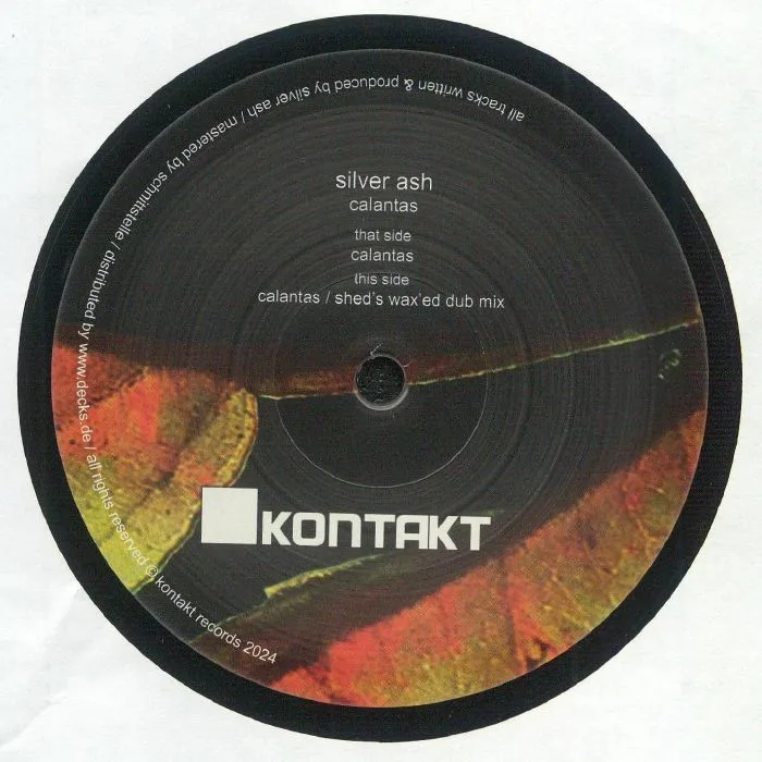 Front cover — SILVER ASH — Calantas