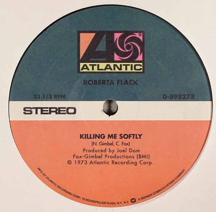 Лицевая сторона обложки — Roberta FLACK feat DONNY HATHAWAY — Killing Me Softly