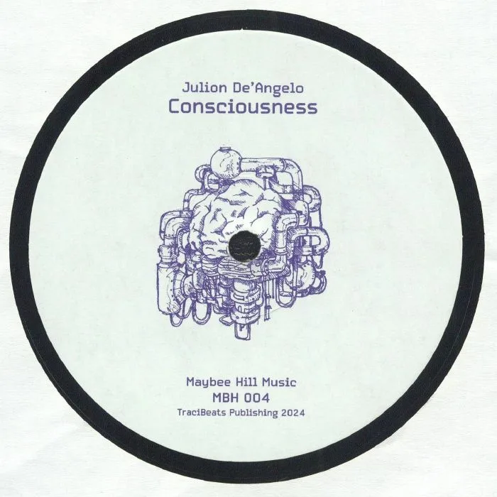 Back cover — Julion DE ANGELO — Consciousness EP