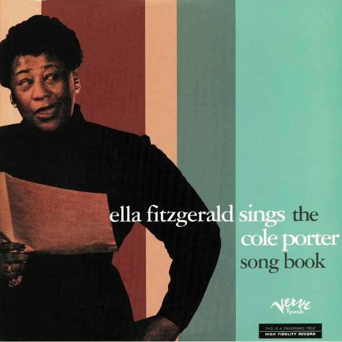 Лицевая сторона обложки — Ella FITZGERALD — Sings The Cole Porter Song Book (reissue)