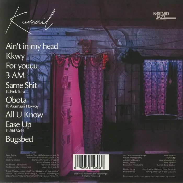 Back cover — KUMAIL — Yasmin