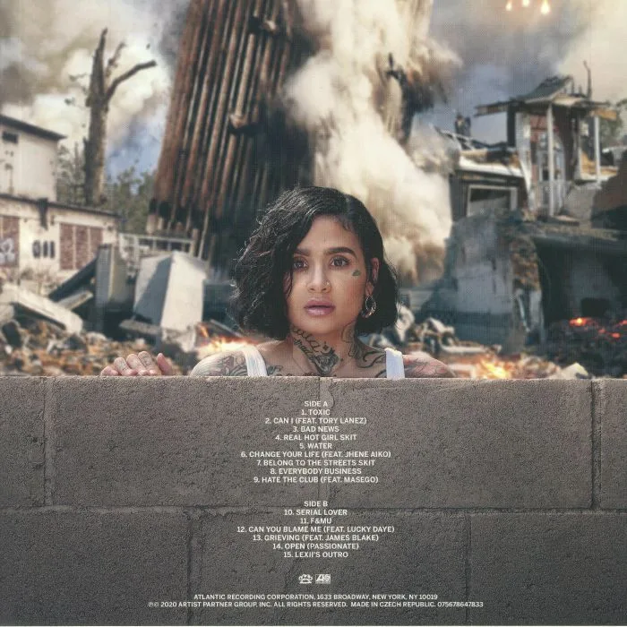 Back cover — KEHLANI — It Was Good Until It Wasn't