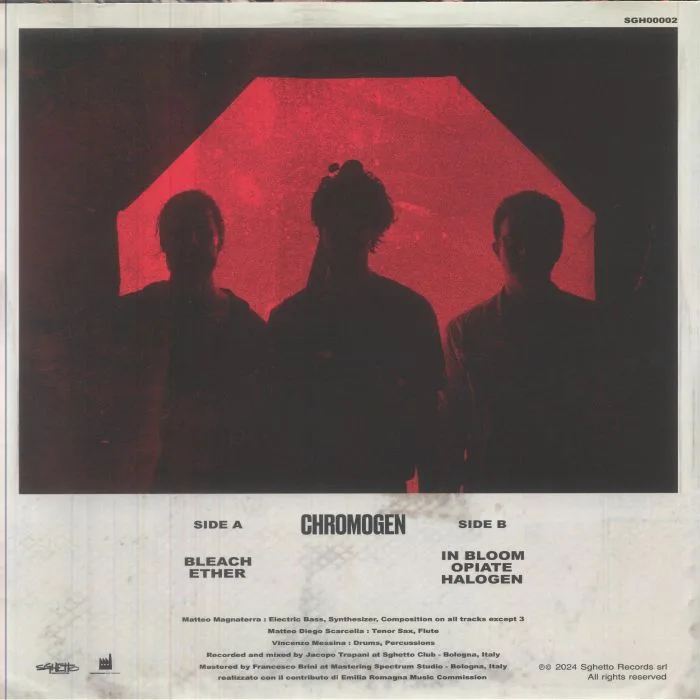 Back cover — CHROMOGEN — Chromogen