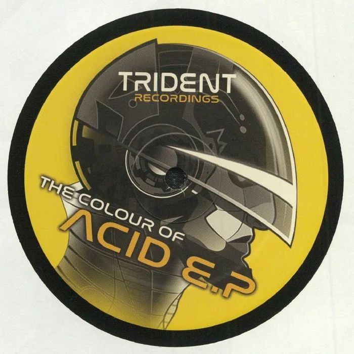 Лицевая сторона обложки — Derek CARR — The Colour Of Acid EP