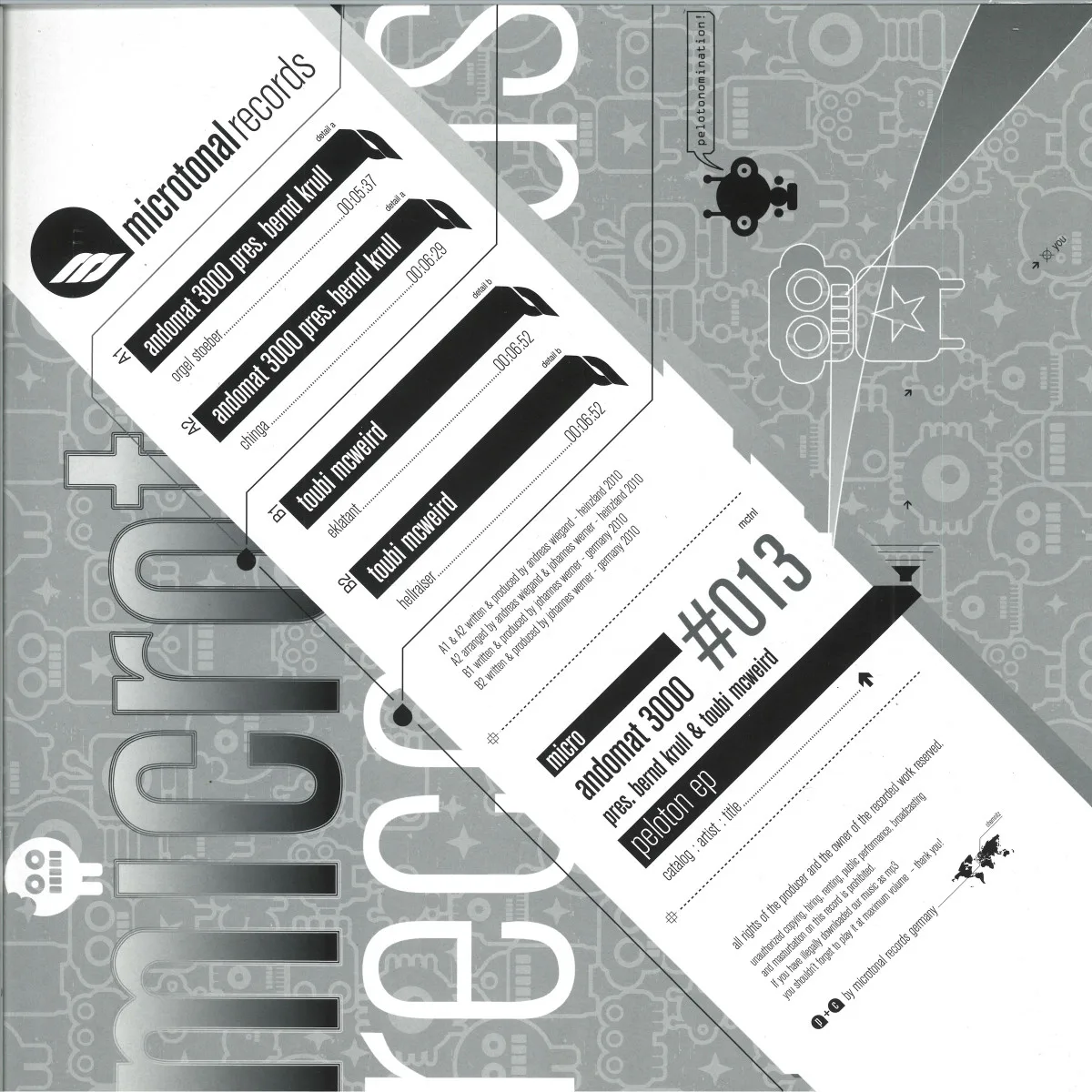 Andomat 3000,Bernd Krull&Toubi Mcweird — Peloton EP