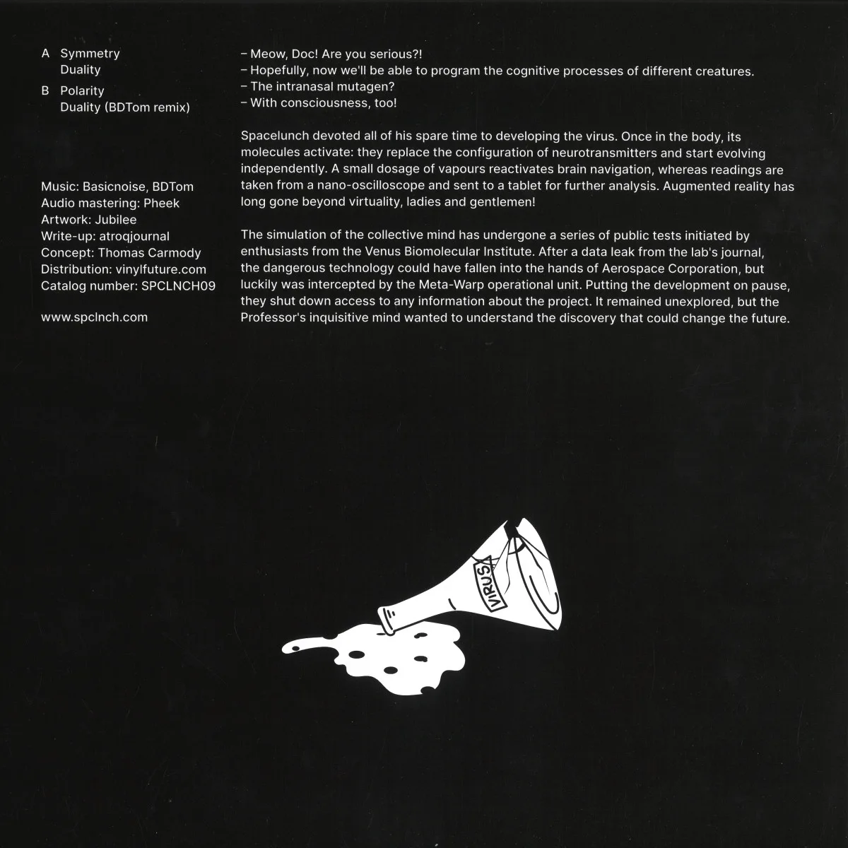 Обратная сторона обложки — Basicnoise — Symmetry