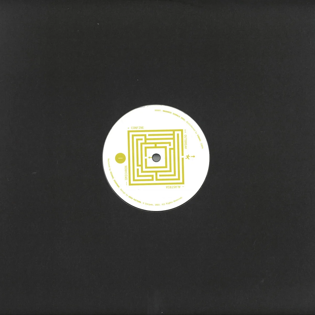 Back cover — Inkipak — Confine EP
